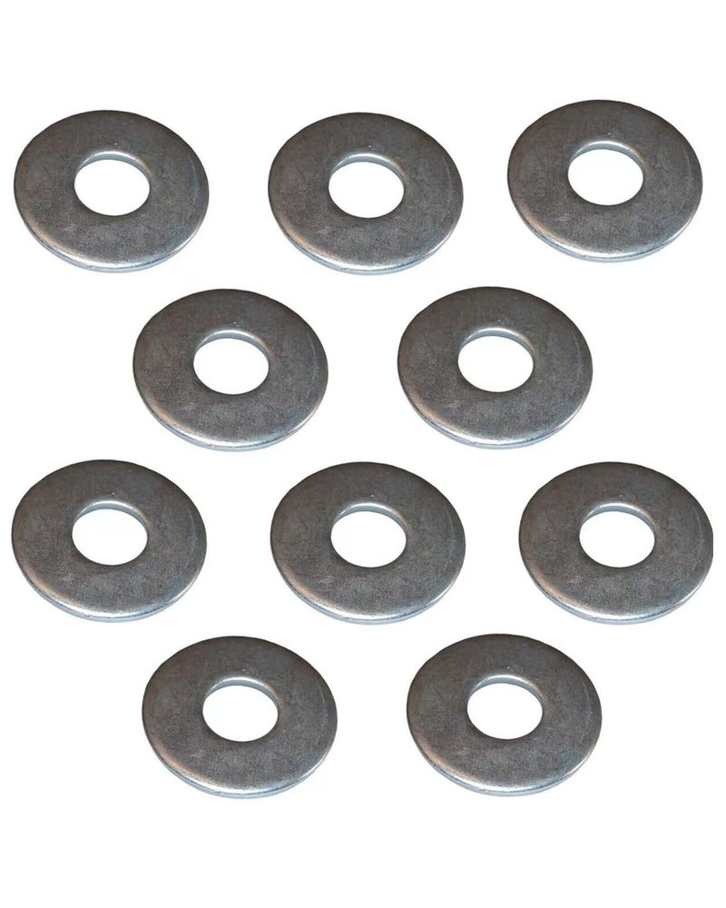SHKIBY [20 Pack] 1/2" x 1-1/2" OD Stainless Steel Fender Washer - Choose Size Metal Flat Washers for Bolts (304 Stainless Steel) - Image 1